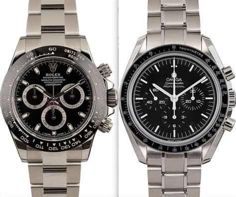 omega vs rolex daytona.